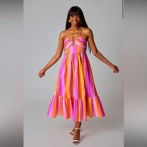 NWT - BuddyLove Gerry Halter Midi Dress
